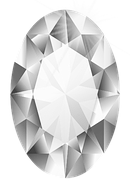 Oval Oval diamond outline