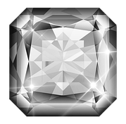 Radiant Radiant diamond outline
