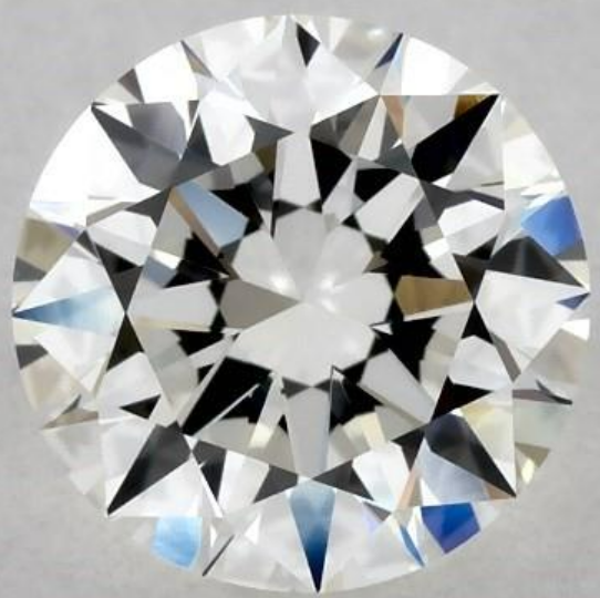First diamond from our James Allen visual comparison. Round diamond in the first original James Allen comparison image