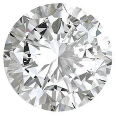 Clean Origin round diamond from the price guide