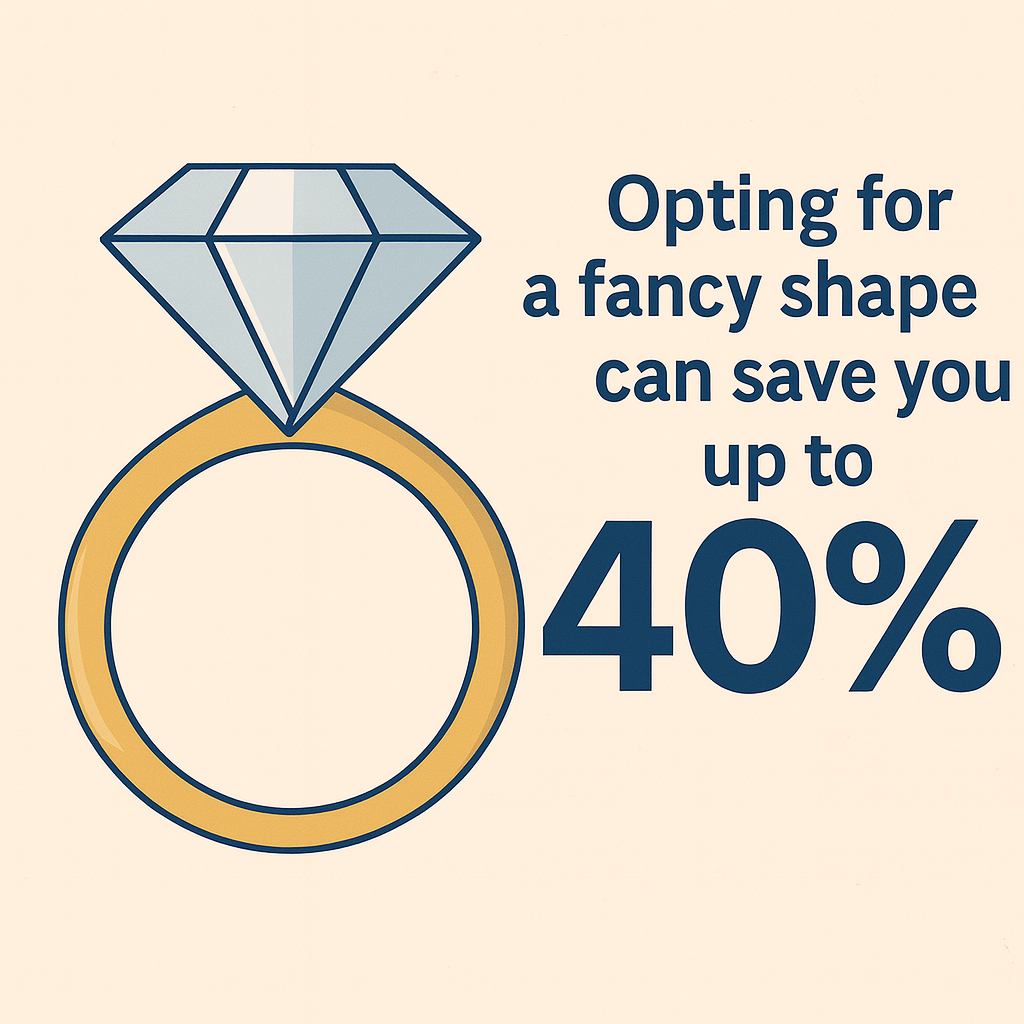 How to save money on a lab grown diamond engagement ring