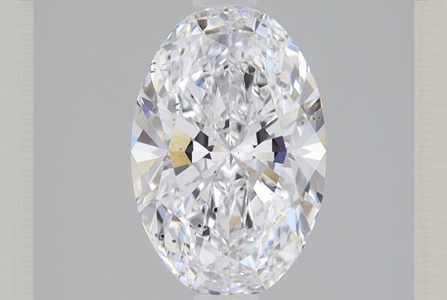 Oval with a 1.50 ratio Elongated oval diamond with a 1.50 ratio