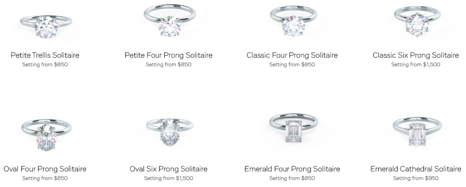 Another selection of Ada lab-grown diamonds from our research