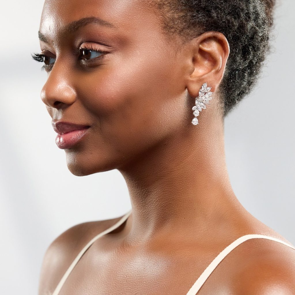 Amsterdam earrings from Grown Brilliance's original High Jewelry collection