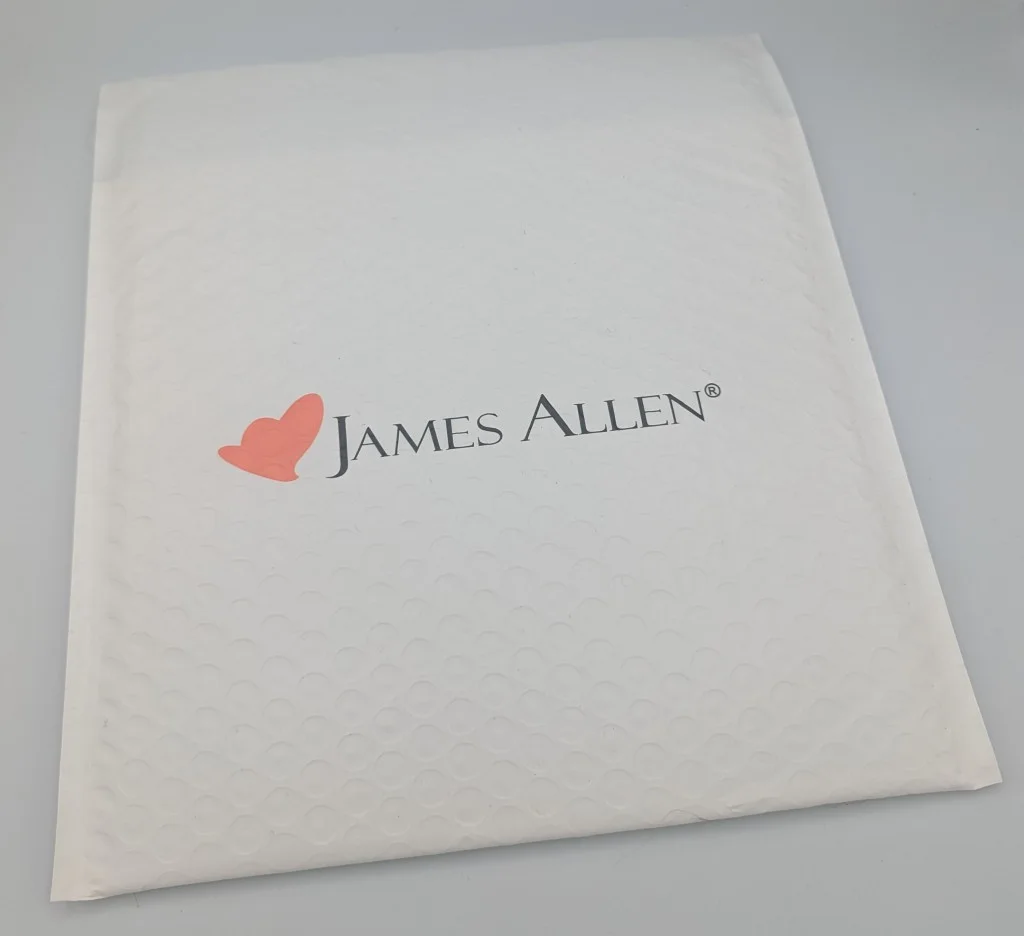 James Allen return mailer from our test
