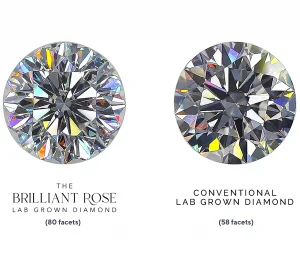 The Brilliant Rose comparison shown in our QVC research