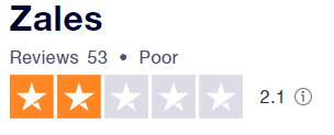 Zales customer-review snapshot