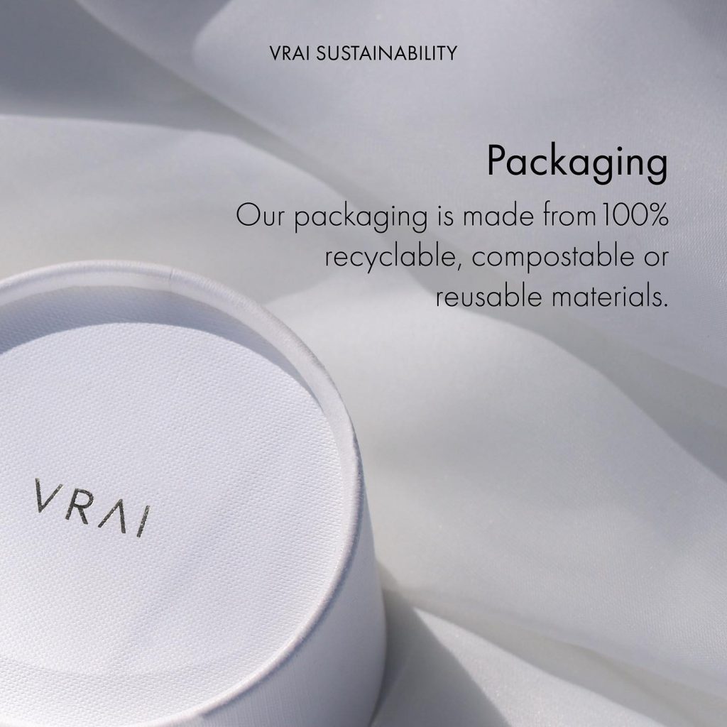 VRAI packaging information from our review