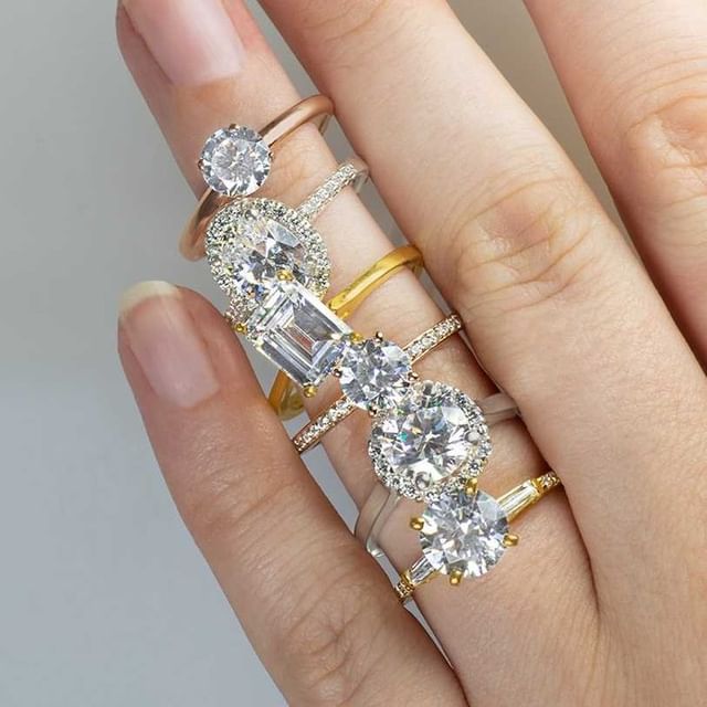 Engagement-ring styles from our Home Preview article
