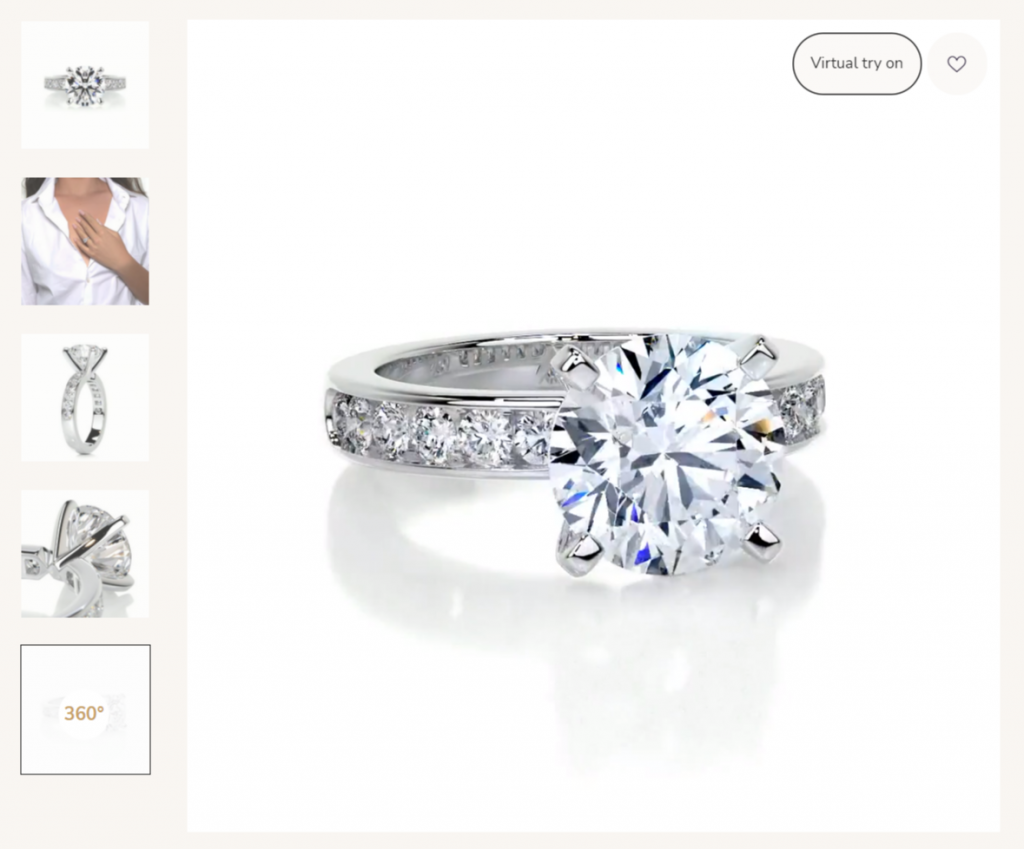 The rotating ring view in our Best Brilliance review