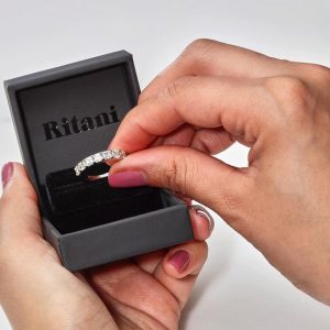 Ritani is one of the cheapest places to buy lab-grown diamonds.