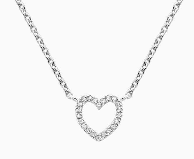 Heart Pavé Diamond Pendant from Brilliant Earth is a great gift idea under $300.