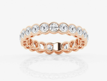 2.00 Ct Lab Diamond Eternity Band under $1500.