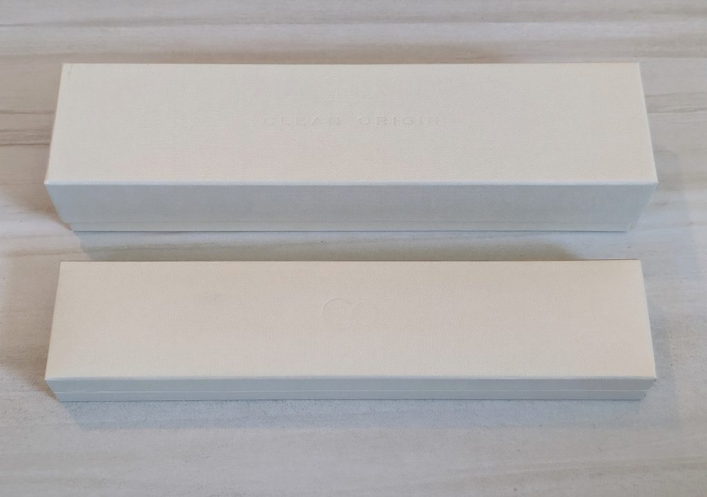 The packaging that our test buy arrived in from Clean Origin.