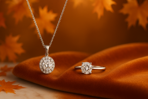 Featured image for lab diamond fall jewelry sales.